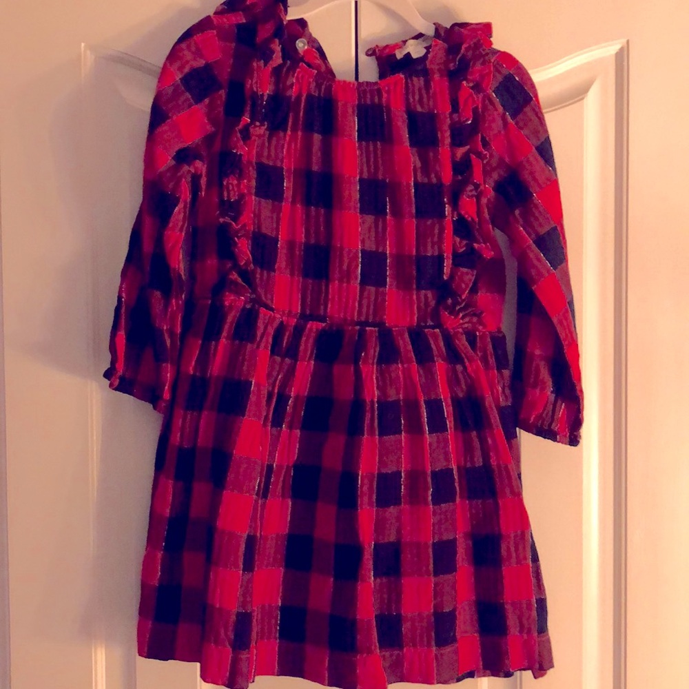 Crewcuts plaid dress
